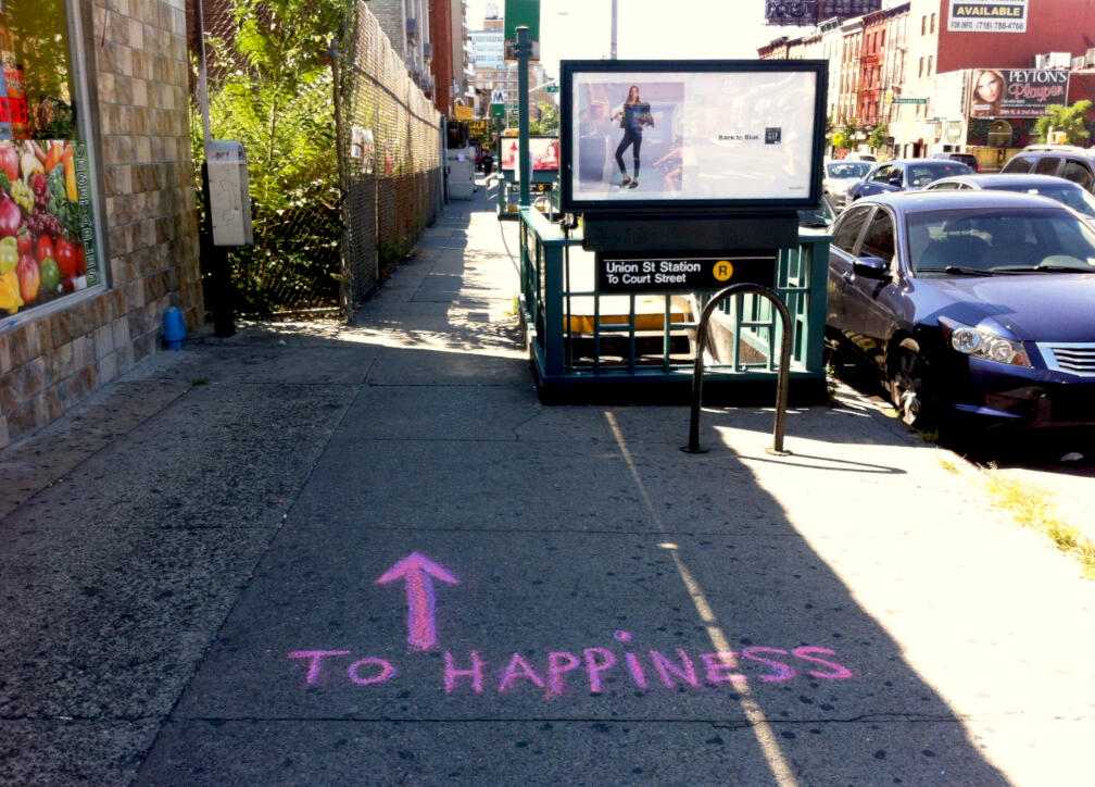 Happiness Here Art