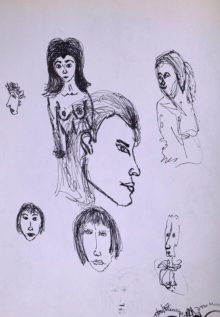 Artwork by The Mazeking, Gabriel Asoka